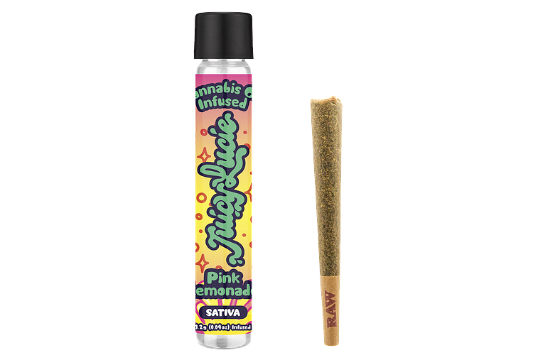 Pink Lemonade Infused Pre-Roll | 1.2g by Juicy Lucie