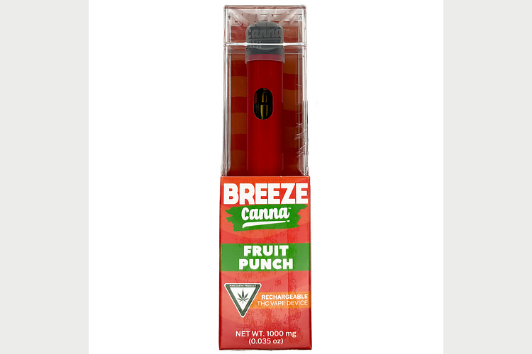 Fruit Punch Disposable Vape | 1g by Breeze