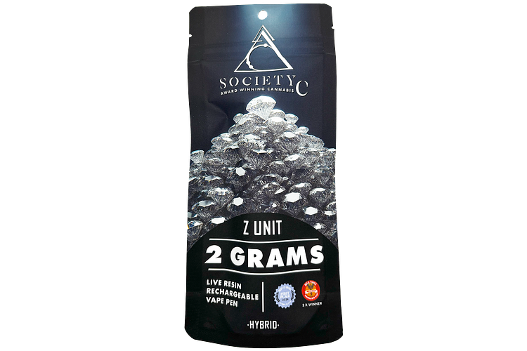 Society C | Z Unit Live Resin Disposable Vape | 2g by Society C