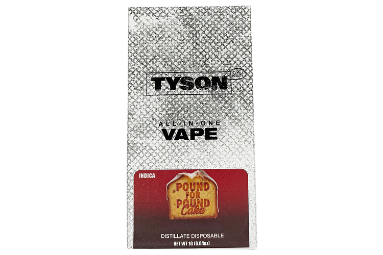 Pound For Pound Cake All-In-One Vape | 1g by Tyson 2.0