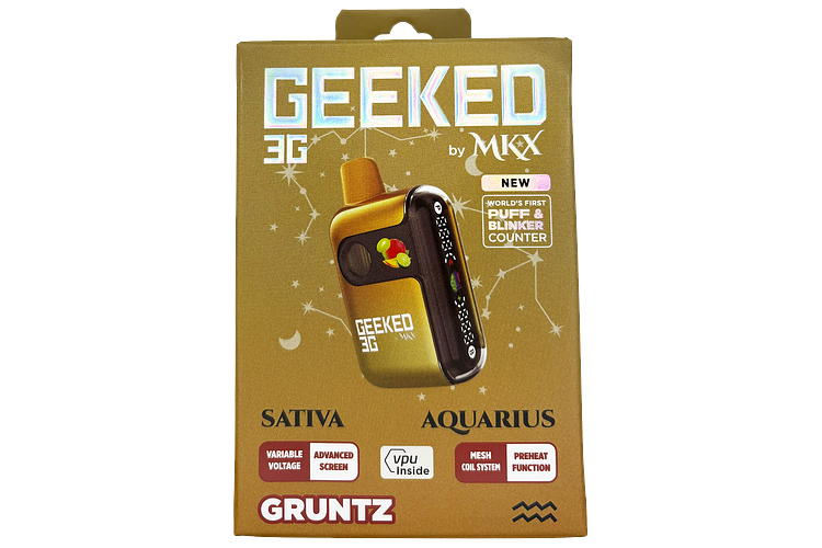 Geeked | Gruntz Disposable Vape | 3g by MKX