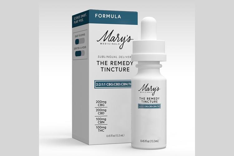 Remedy Tincture | 2:2:1:1 CBG:CBD:CBN:THC | 100mg by Mary's Medicinals