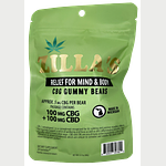 Zilla's | Relief Mind & Body Gummies | 1:1 CBD: CBG | 100mg by Zilla's