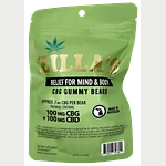 Zilla's | Relief Mind & Body Gummies | 1:1 CBD: CBG | 100mg by Zilla's