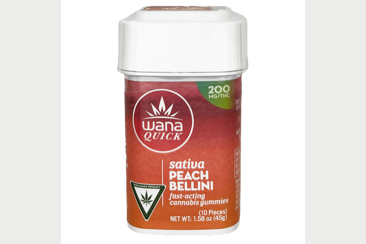 Peach Bellini Fast Acting Gummies | 10x20mg | 200mg by Wana