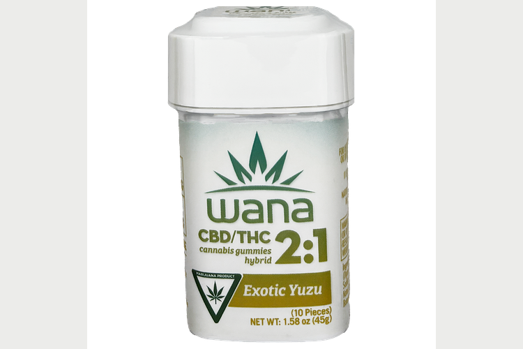 Exotic Yuzu Gummies | 2:1 CBD:THC | 100mg by Wana