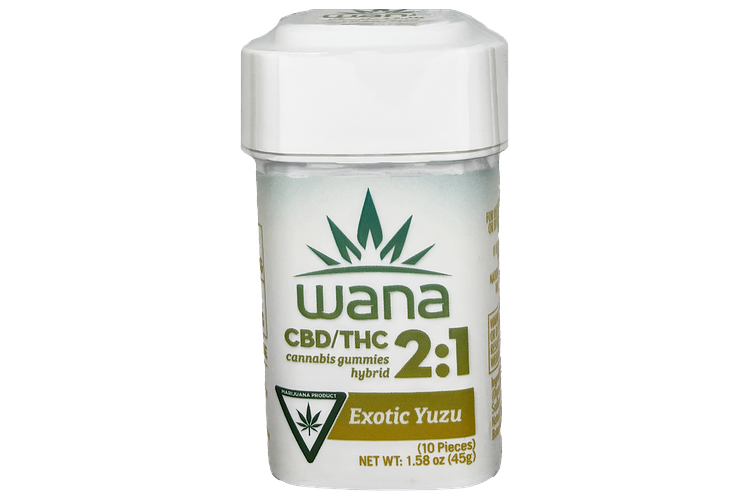 Exotic Yuzu Gummies | 2:1 CBD:THC | 100mg by Wana