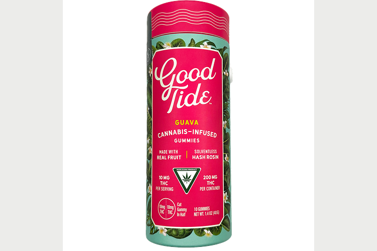 Guava Solventless Hash Rosin Gummies | 10x20mg | 200mg by Good Tide