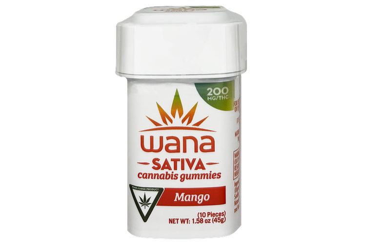 Mango Gummies | 10x20mg | 200mg by Wana