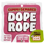 Strawberry Banger Single Rope Gummy | 200mg by Dope Rope