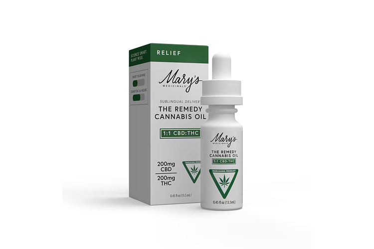 Remedy Relief Tincture 1:1 THC:CBD | 200mg by Mary's Medicinals