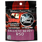 Monster X | Blaster Naut Ballistic Berry RSO Gummy | 200mg by Monster Xtracts