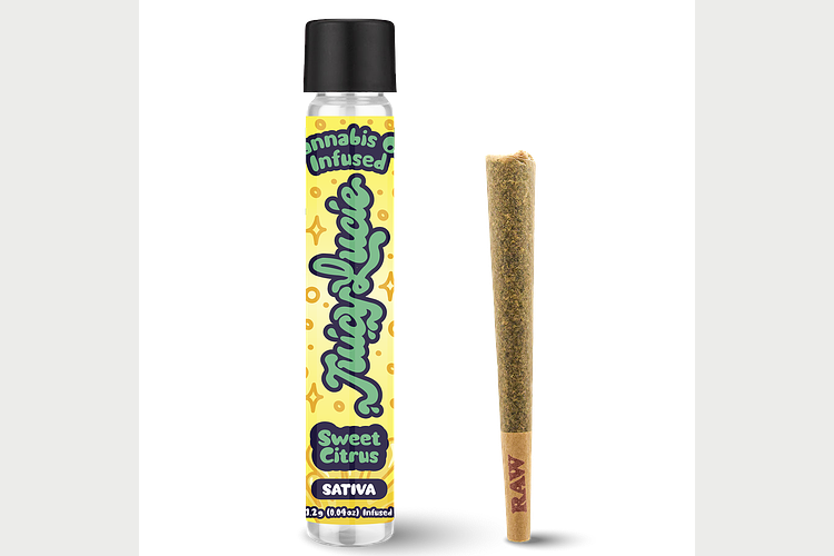 Juicy Lucie | Sweet Citrus Infused Pre-Roll | 1.2g by Juicy Lucie