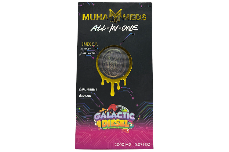 Galactic Diesel Disposable Vape | 2g by Muha Meds