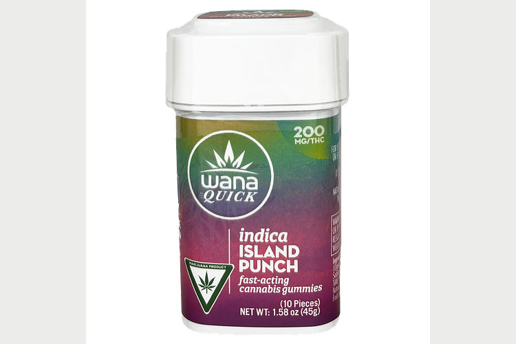 Island Punch Fast Acting Gummies | 10x20mg | 200mg by Wana