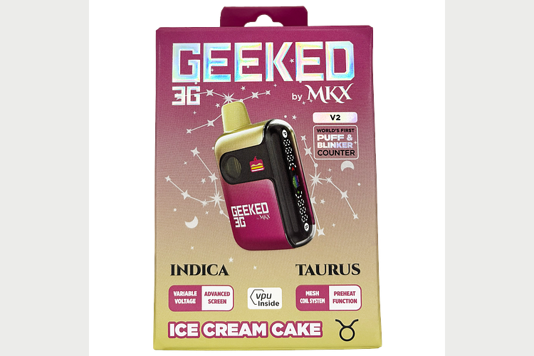 Geeked | Ice Cream Cake Disposable Vape | 3g by MKX