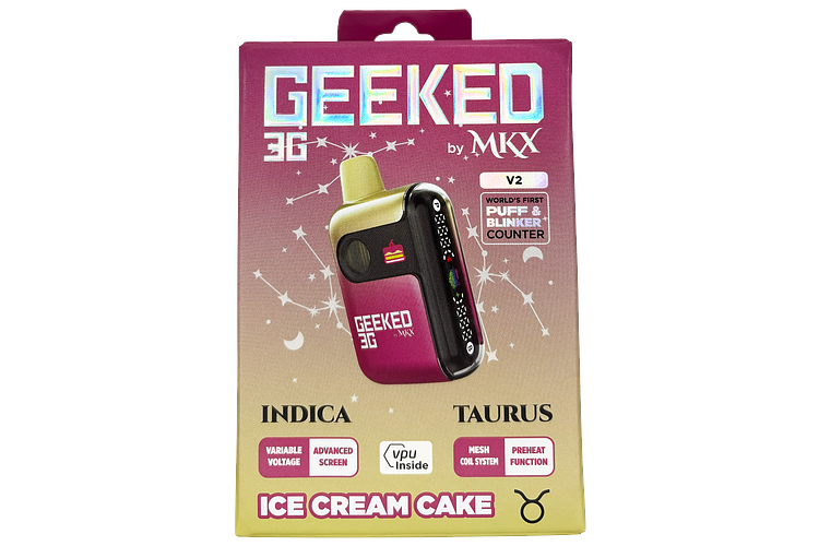 Geeked | Ice Cream Cake Disposable Vape | 3g by MKX
