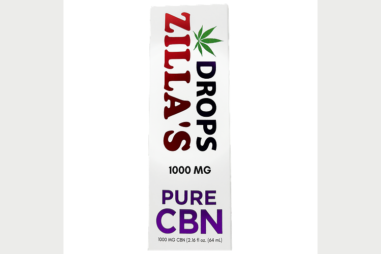 Pure CBN Drops Tincture | 1000mg by Zilla's