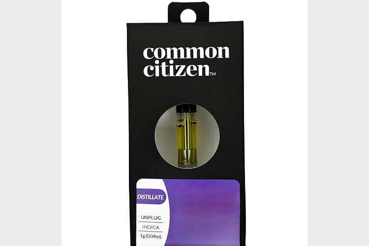 Detroit Purps Distillate Cartridge | 1g by Common Citizen