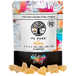 Cherry Berry Gummies | 1:1:1:1 THC:CBG:CBN:CBD | 200mg by PC Pure