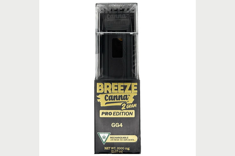 Breeze Pro | GG4 Live Resin Disposable Vape | 2g by Breeze