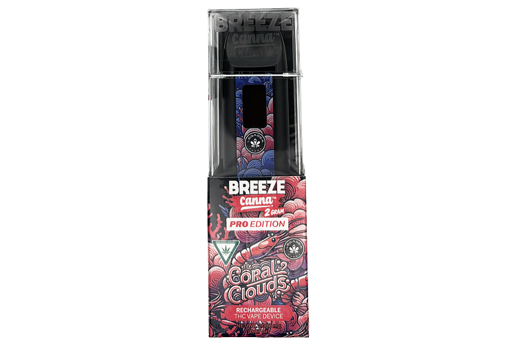 Coral Clouds Disposable Vape | 2g by Breeze
