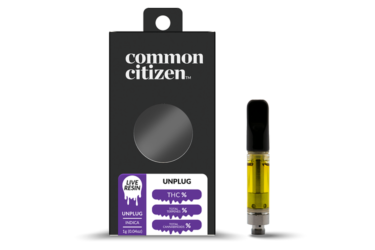 Slapz Live Resin Cartridge | 1g by Common Citizen