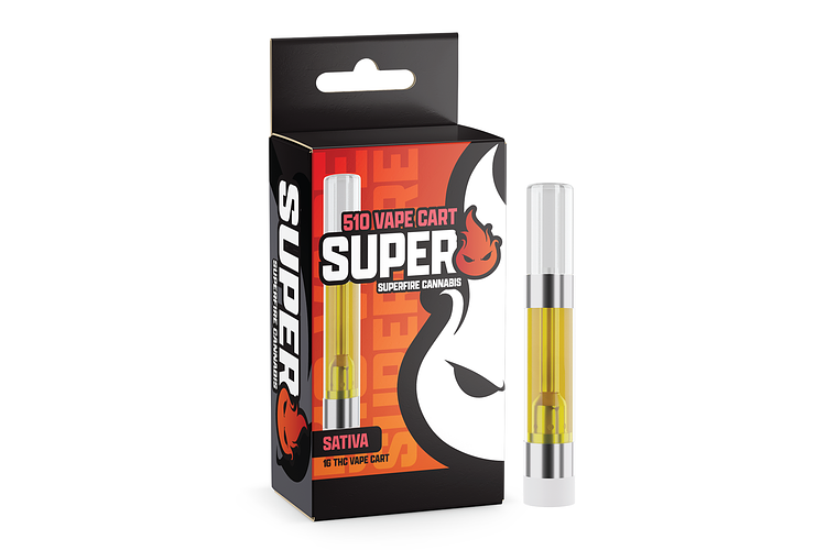 Cherry Durban Distillate Cartridge | 1g by SuperFire