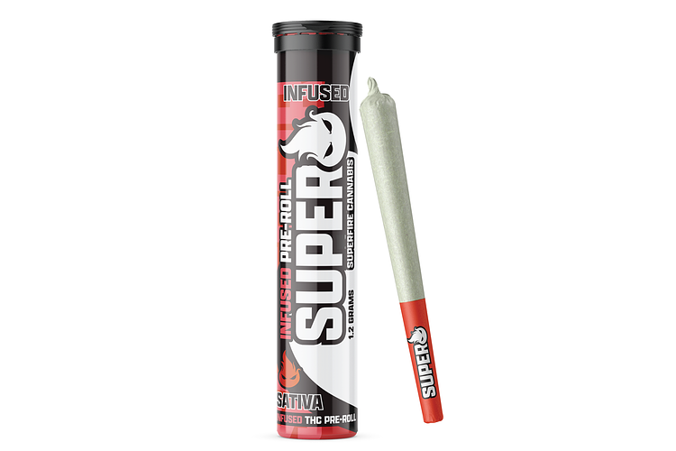 Cherry Wowie Infused Pre-Roll | 1.2g by SuperFire
