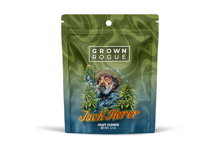 Jack Herer Prepackaged Flower | 3.5g by Grown Rogue