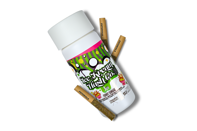 Funky Sundae Live Rosin Infused Pre-Roll Pack | 3x0.5g | 1.5g by Ice Kream Hash Co.