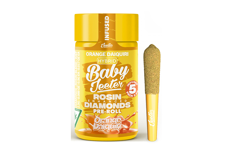Orange Daiquiri Infused Pre-Roll Pack | 5x0.5g | 2.5g by Jeeter
