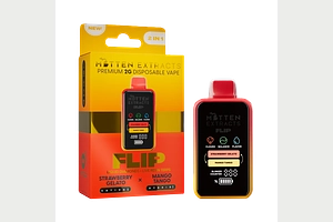 Strawberry Gelato/Mango Tango Flip 2-in-1  Disposable Vape | 2g by Mitten Extracts