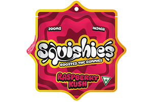 Raspberry Kush Gummies | 10x20mg | 200mg by Squishies