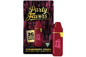 Strawberry Cough All-In-One Vape | 2g by Party Favors