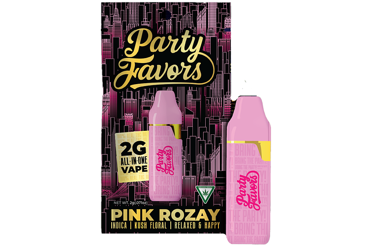 Pink Rozay All-In-One Vape | 2g by Party Favors