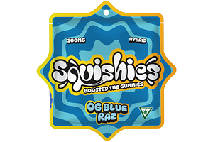 OG Blue Raz Gummies | 10x20mg | 200mg by Squishies