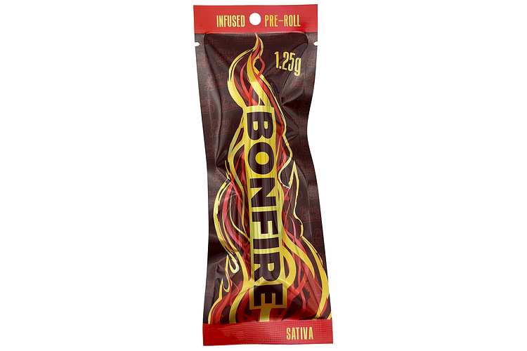 Strawberry Pop Infused Pre-Roll | 1.25g by Bonfire