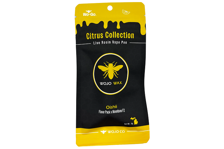 Oishii Live Rosin Disposable Vape | 0.5g by Wojo