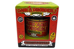 Cherry Poppers Prepackaged Flower | 14g by Dank & Disorderly