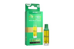 OG Kush Distillate Cartridge | 2g by Mitten Extracts