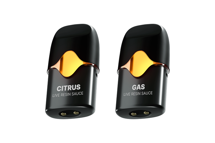 Citrus/Gas Live Resin Vape Pod 2 Pack | 2x1g | 2g by Vapin Ape