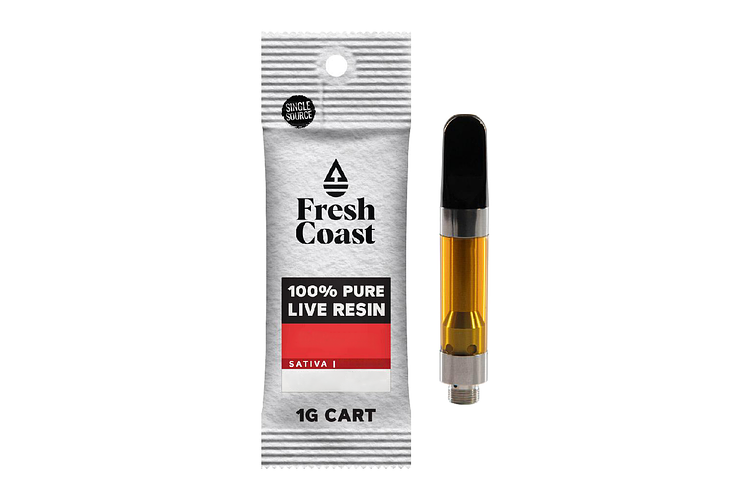 Lemon Berry Burst Live Resin Cartridge | 1g by Fresh Coast Extracts
