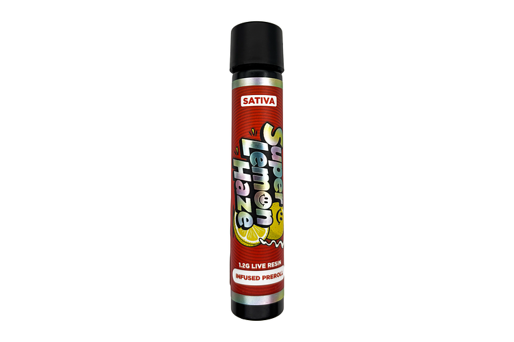 Super Lemon Haze Live Resin Infused Pre-Roll | 1.2g by Fresh Canna