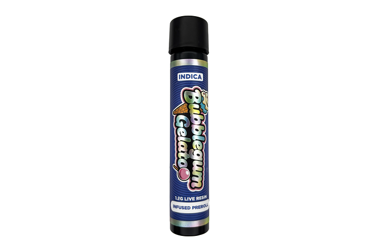 Bubblegum Gelato Live Resin Infused Pre-Roll | 1.2g by Fresh Canna