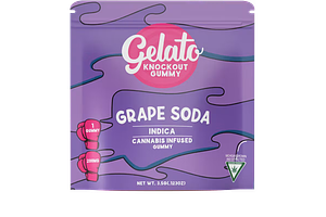 Knockout Grape Soda Gummy | 200mg by Gelato