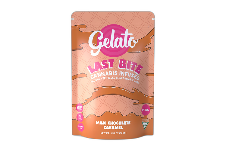 Milk Chocolate Caramel Rosin Last Bites | 10x20mg | 200mg by Gelato