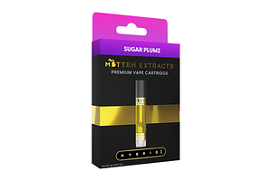 Sugar Plumz Distillate Cartridge | 1g by Mitten Extracts