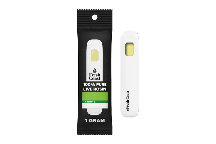 Detroit Muscle Live Rosin Disposable Vape | 1g by Fresh Coast Extracts