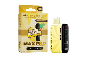 Pina Colada Zlurpee MAX Distillate Disposable Vape | 3g by Mitten Extracts